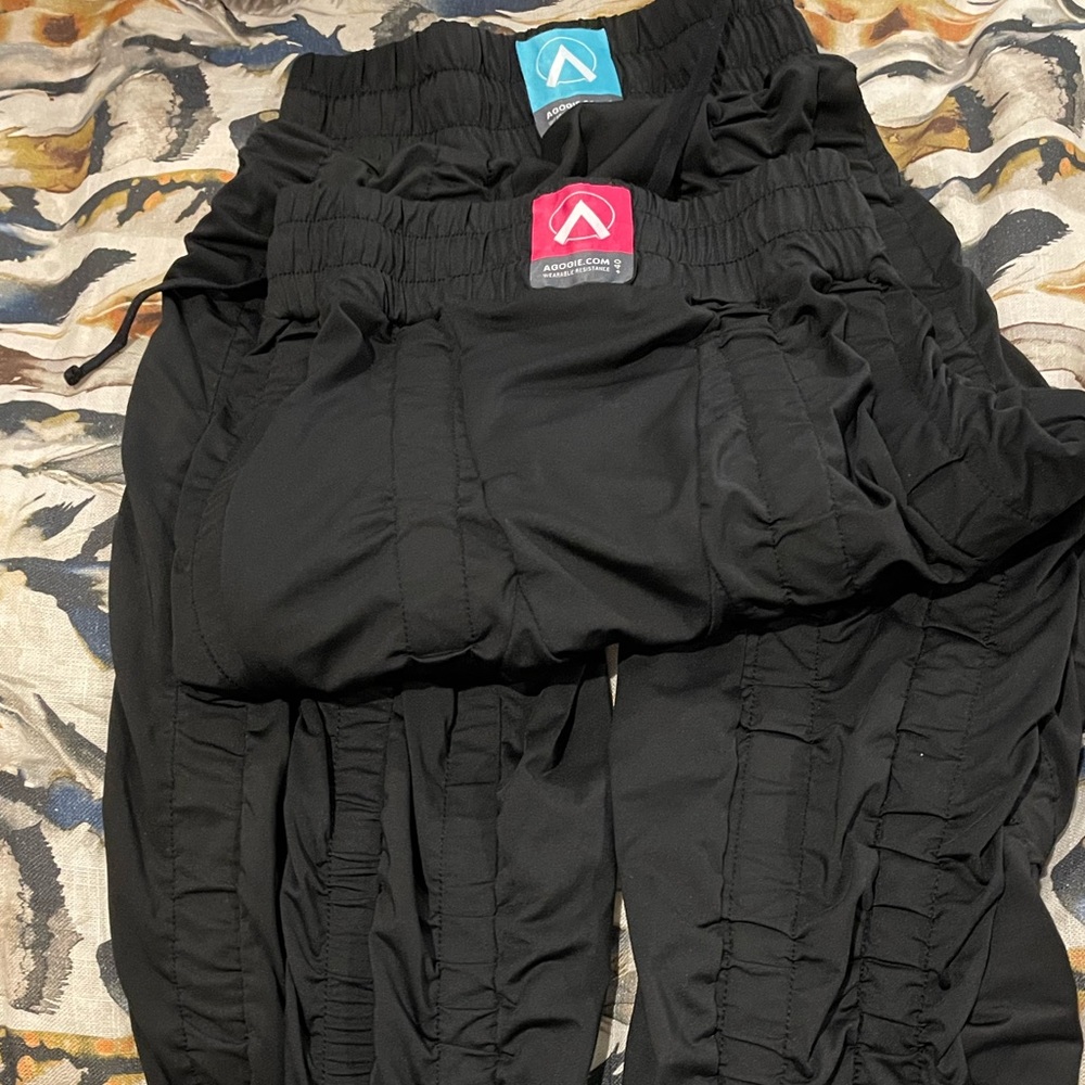2 pair Agogie Resistance pants size M 20 45
